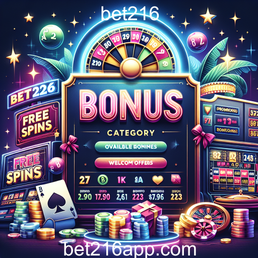 Explorando a Categoria de Bônus no Bet216: Oportunidades Imperdíveis para Jogadores